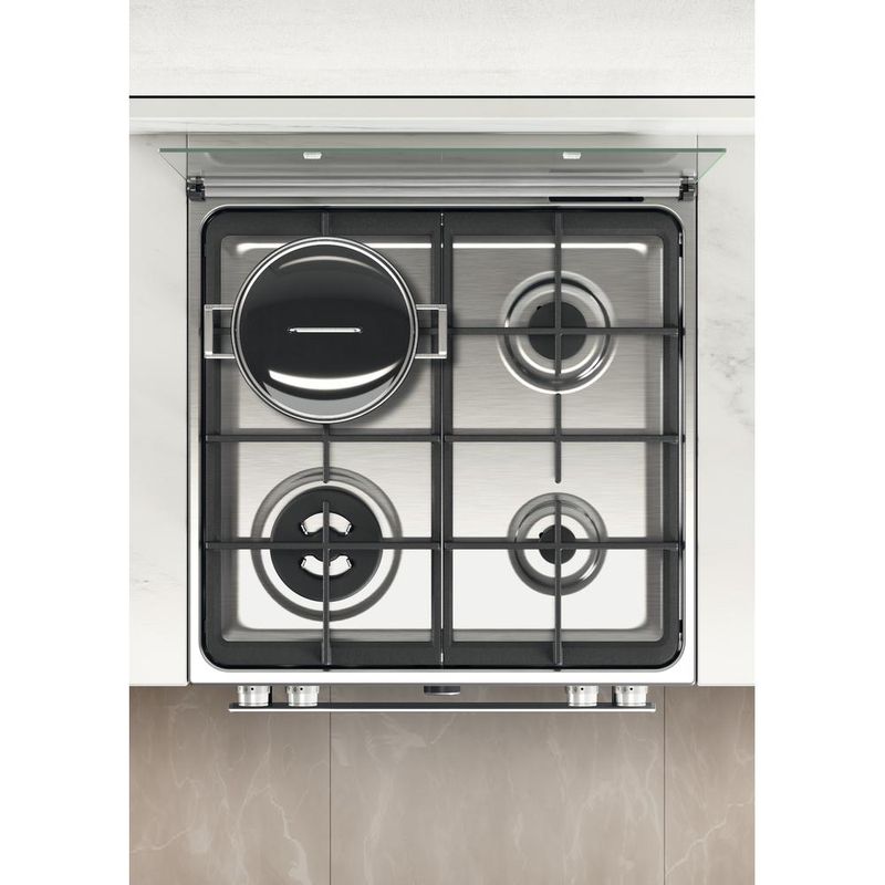 Whirlpool-Kuchenka-WS68G8ACXT-E-Inox-Gazowy-Lifestyle-frontal-top-down