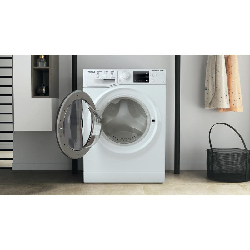 Whirlpool Pralka Wolnostojące WRSB 7259 WB EU Biel Ładowany od frontu B Lifestyle frontal open