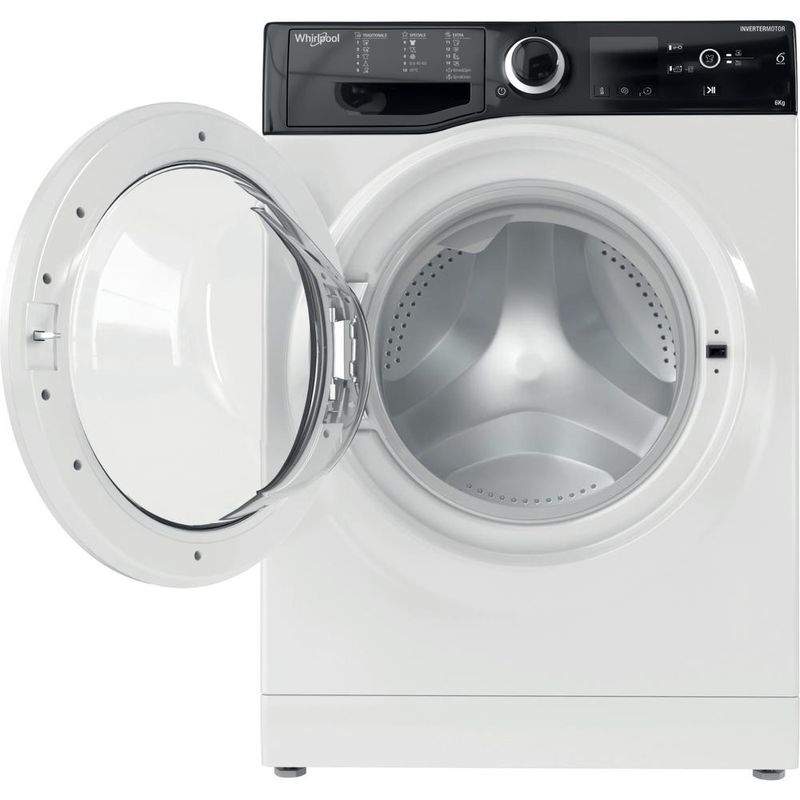 Whirlpool Pralka Wolnostojące WRBSS 6249 S EU Biel Ładowany od frontu C Frontal open