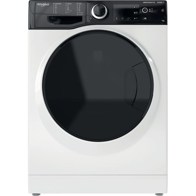 Whirlpool Pralka Wolnostojące WRSB 7259 D EU Biel Ładowany od frontu B Frontal