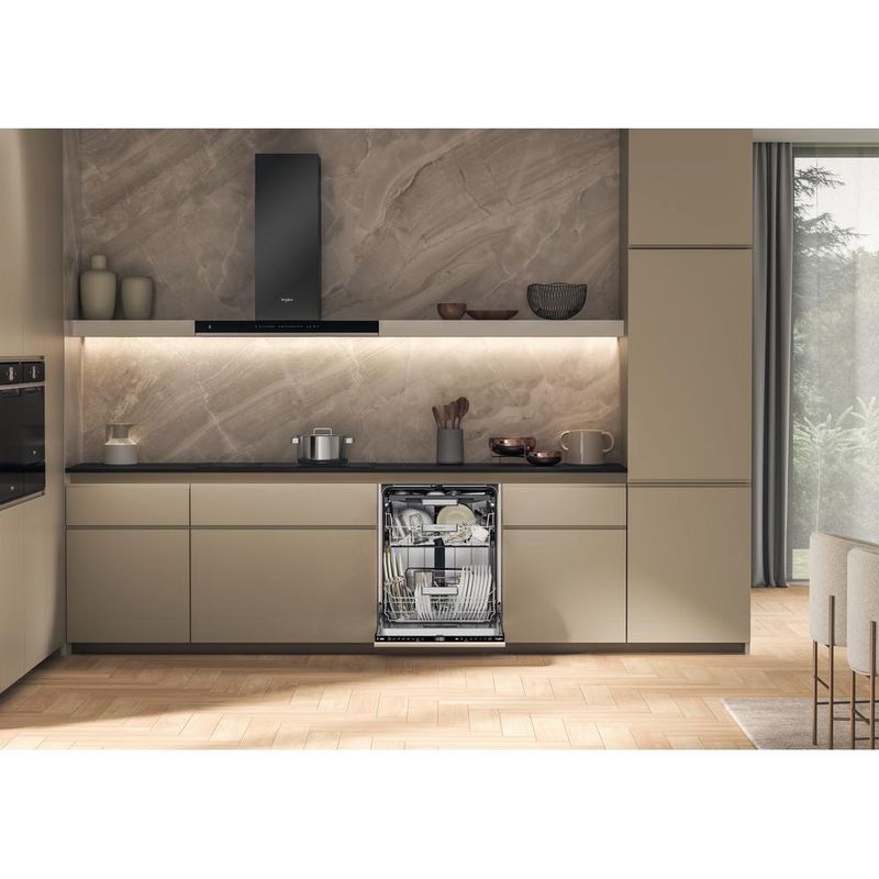 Whirlpool Zmywarka Do zabudowy W7I HF60 TUS Zintegrowane A Lifestyle frontal open