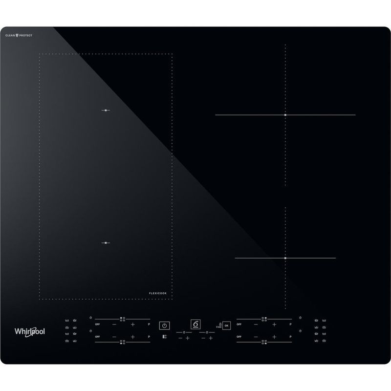 Whirlpool Płyta grzewcza WL B4060 CPNE Czarny Induction vitroceramic Frontal