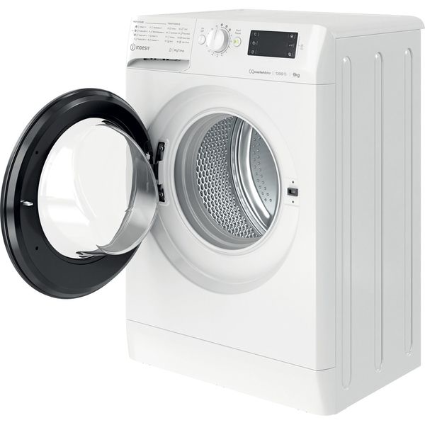 Indesit-Pralka-Wolnostojące-MTWSE-61294-WK-EE-Biel-Ładowany-od-frontu-C-Perspective-open