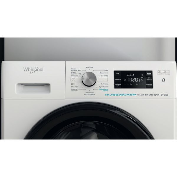 Whirlpool-Pralkosuszarka-Wolnostojące-FFWDB-864349-BV-PL-Biel-Ładowany-od-frontu-Lifestyle-control-panel