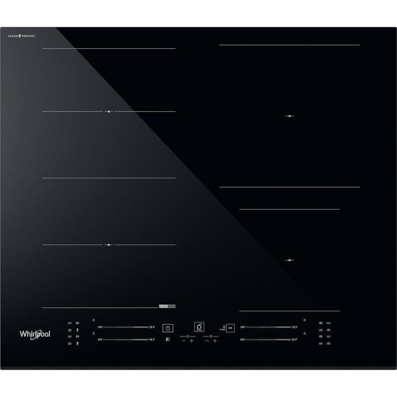 Whirlpool Płyta grzewcza WF S5060 CPBF Czarny Induction vitroceramic Frontal