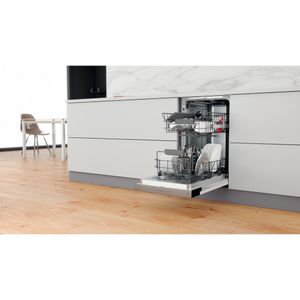 Whirlpool Zmywarka Do zabudowy WSBC 3M27 X Z panelem E Lifestyle perspective open