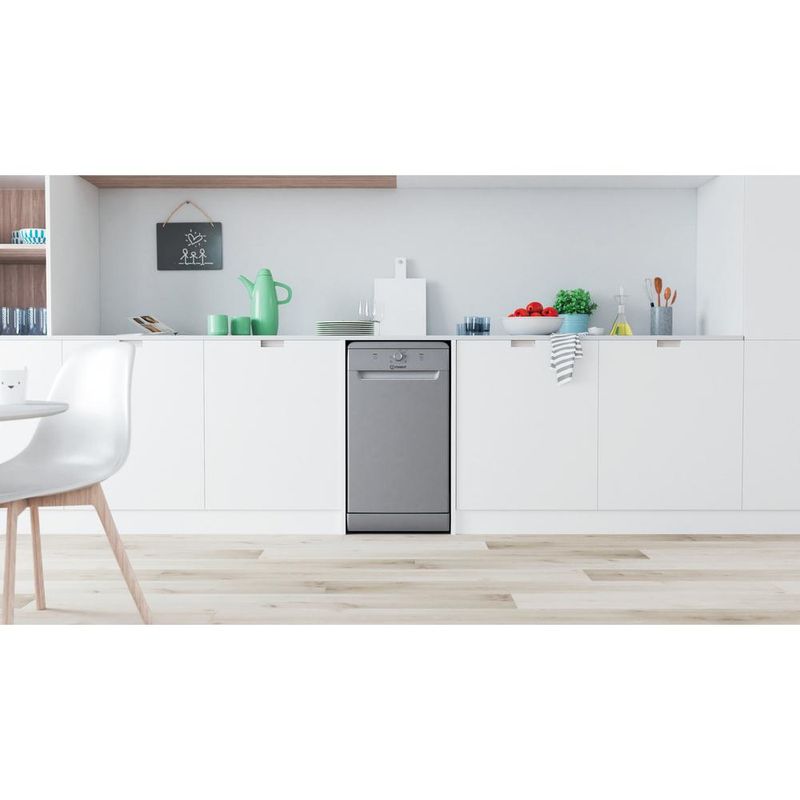 Indesit Zmywarka Wolnostojące DF9E 1B10 S Wolnostojące F Lifestyle frontal