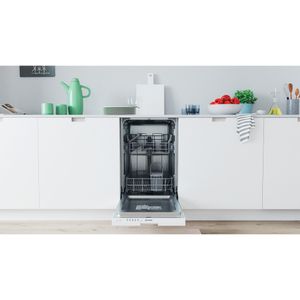 Indesit Zmywarka Do zabudowy DI9E 2B10 Zintegrowane F Lifestyle frontal open