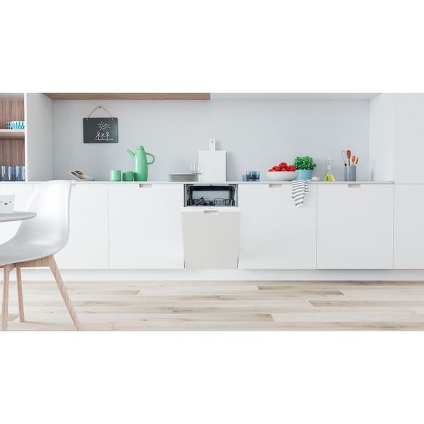 Indesit Zmywarka Do zabudowy DI9E 2B10 Zintegrowane F Lifestyle frontal