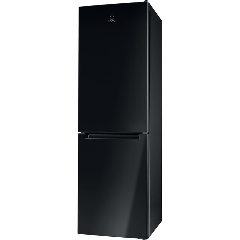 Indesit-Lodowka-z-zamrażarką-Wolnostojące-LI8-SN2E-K-1-Czarny-Dwudrzwiow-y-a-Perspective