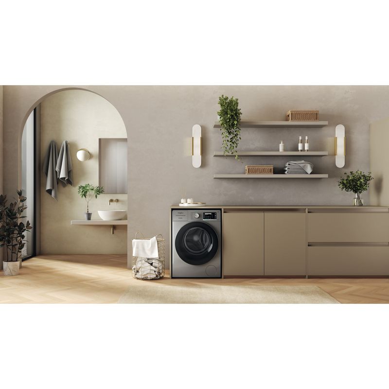 Whirlpool-Pralka-Wolnostojące-W8-99ADS-SILENCE-PL-Srebrny-Ładowany-od-frontu-A-Lifestyle-frontal