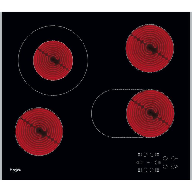 Whirlpool-Płyta-grzewcza-AKT-8210-LX-Czarny-Radiant-vitroceramic-Heating-element