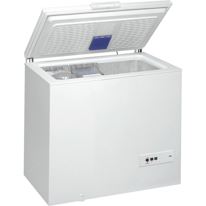 Whirlpool Zamrażarka Wolnostojące WHM31112 2 Biel Perspective open