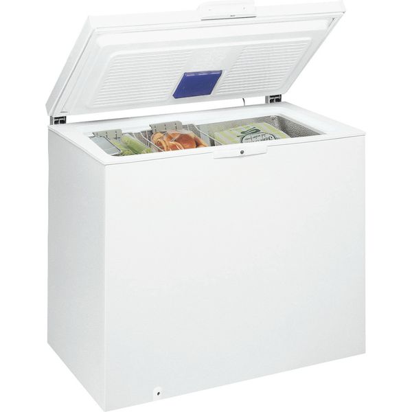 Whirlpool Zamrażarka Wolnostojące WHE25332 3 Biel Perspective open
