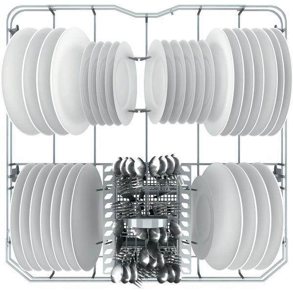 Hotpoint_Ariston Zmywarka Zabudowa H2I HD526 A W pełni zintegrowany E Rack