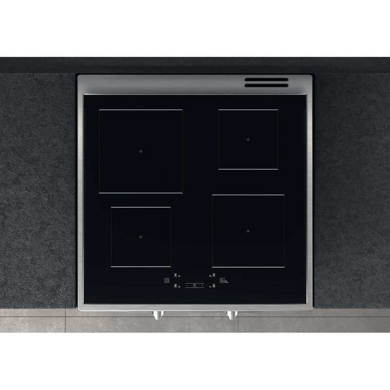 Hotpoint_Ariston-Kuchenka-wolnostojąca-HS68IQ8CHX-E-Inox-Elektryczne-Lifestyle-frontal-top-down