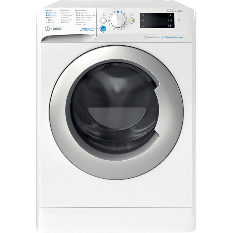 Indesit-Pralkosuszarka-Wolnostojące-BDE-86436-WSV-EE-Biel-Ładowany-od-frontu-Frontal