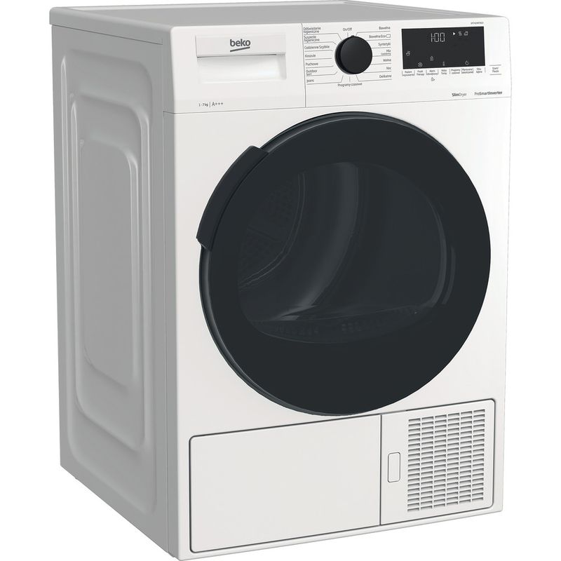 Beko Suszarka do ubrań DF7424RTDCX Biały Perspective