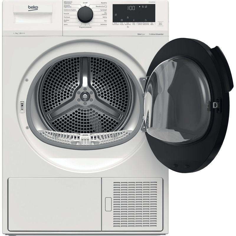 Beko Suszarka do ubrań DF7424RTDCX Biały Frontal open