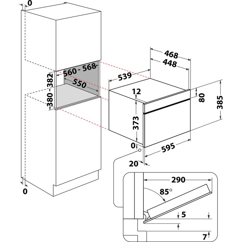 Whirlpool-Mikrofalowka-Do-zabudowy-WMD54MBG-Urban-beige-Elektroniczny-31-MW---Grill-1000-Technical-drawing