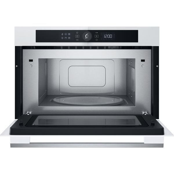 Whirlpool Mikrofalówka Do zabudowy WMD54MW Biel Elektroniczny 31 MW + Grill 1000 Frontal open