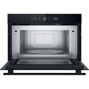 Whirlpool Mikrofalówka Do zabudowy WMD44MB Czarny Elektroniczny 31 MW + Grill 1000 Frontal open