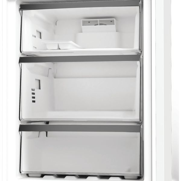 Whirlpool Lodówka z zamrażarką Wolnostojące WHK 25404 XP8E New Silver – ARC 1035 Dwudrzwiow(y)a Drawer