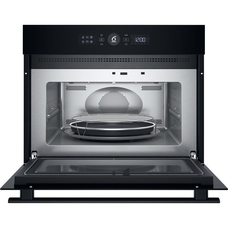 Whirlpool-Mikrofalowka-Do-zabudowy-WMW44HMB-Czarny-Elektroniczny-40-MW---Grill-900-Frontal-open