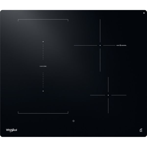 Whirlpool Płyta grzewcza WLX6001DNF Czarny Induction vitroceramic Frontal