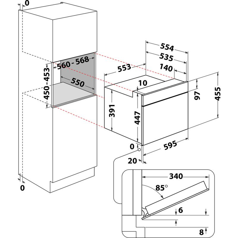 Whirlpool-Mikrofalowka-Do-zabudowy-WMW44HMB-Czarny-Elektroniczny-40-MW---Grill-900-Technical-drawing