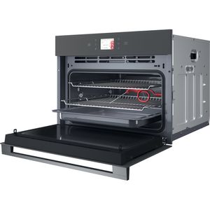 Whirlpool Mikrofalówka Do zabudowy WCW11O7FHTSSM Stardust grey matte Elektroniczny 53 MW-Combi 950 Perspective open