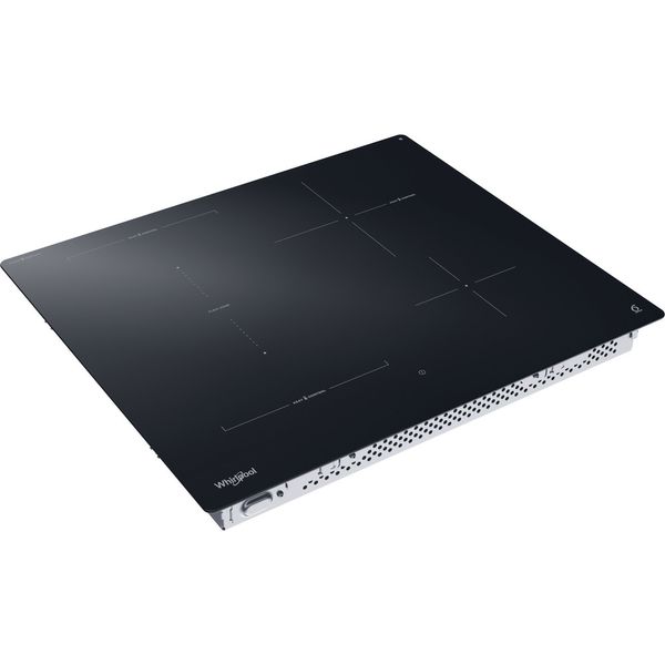 Whirlpool Płyta grzewcza WTX6014DCF Czarny Induction vitroceramic Perspective