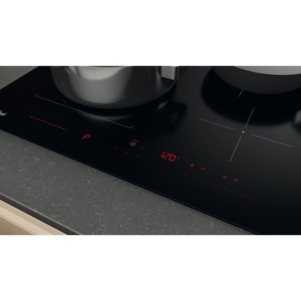 Whirlpool Płyta grzewcza WLX6001DNF Czarny Induction vitroceramic Control panel