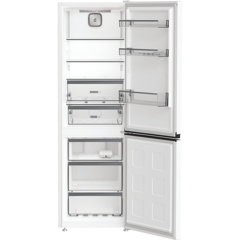 Whirlpool-Lodowka-z-zamrażarką-Wolnostojące-WHK-25364-W4E-Biel-Dwudrzwiow-y-a-Frontal-open