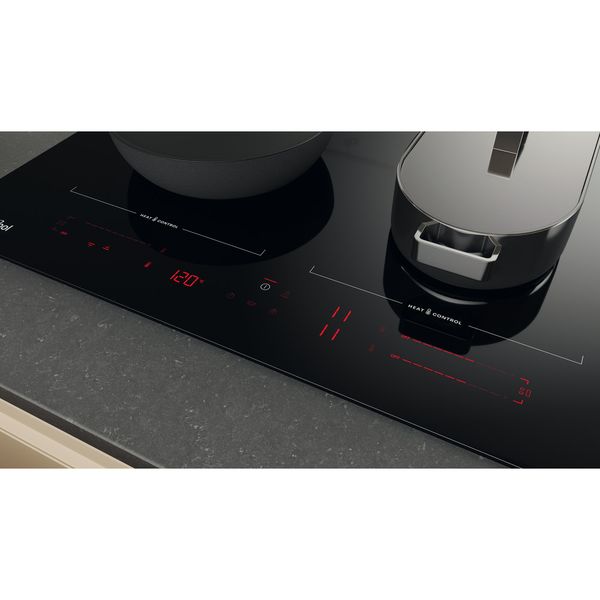 Whirlpool Płyta grzewcza WTX6019DCF Czarny Induction vitroceramic Control panel