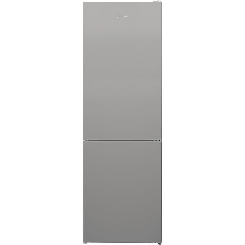 Indesit-Lodowka-z-zamrażarką-Wolnostojące-INKS-1361-S4E-Srebrny-Dwudrzwiow-y-a-Frontal