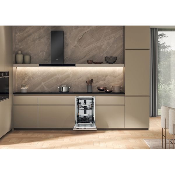 Whirlpool Zmywarka Do zabudowy WH6IA10BS7L0 Zintegrowane A Lifestyle frontal open