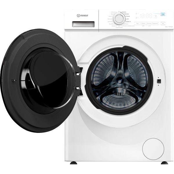 Indesit Pralka Wolnostojące IMA 862 MY TIME PL Biel Ładowany od frontu A Frontal open