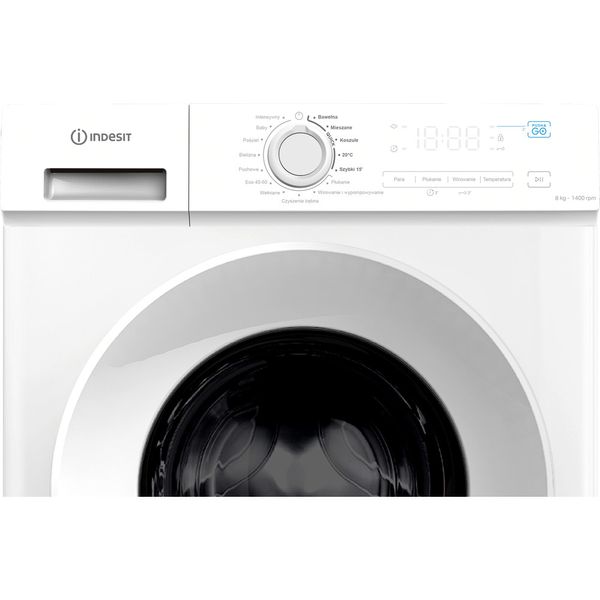 Indesit Pralka Wolnostojące IMA 862 MY TIME PL Biel Ładowany od frontu A Control panel