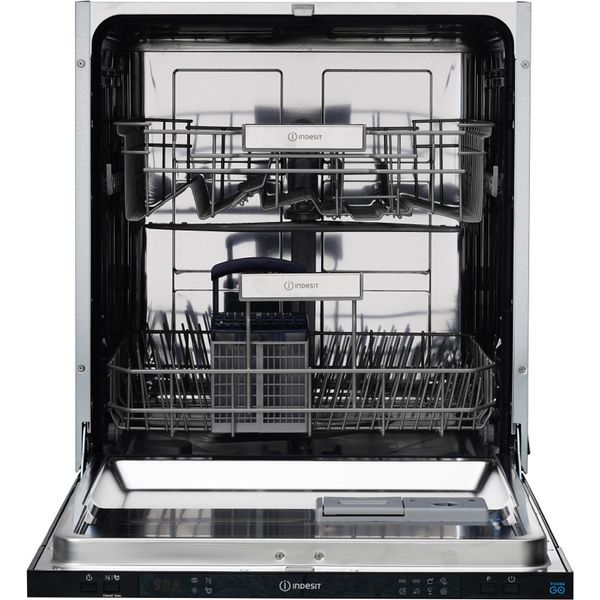 Indesit Zmywarka Do zabudowy IN2IE13CNO8 Zintegrowane E Frontal open