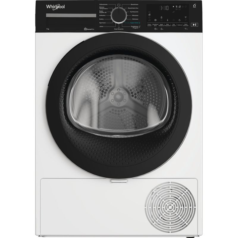 Whirlpool Suszarka WSD 74 WBB PL Biel Frontal