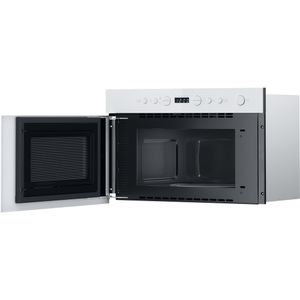 Whirlpool Mikrofalówka Do zabudowy WMN14BW Biel Elektroniczny 22 MW + Grill 750 Perspective open