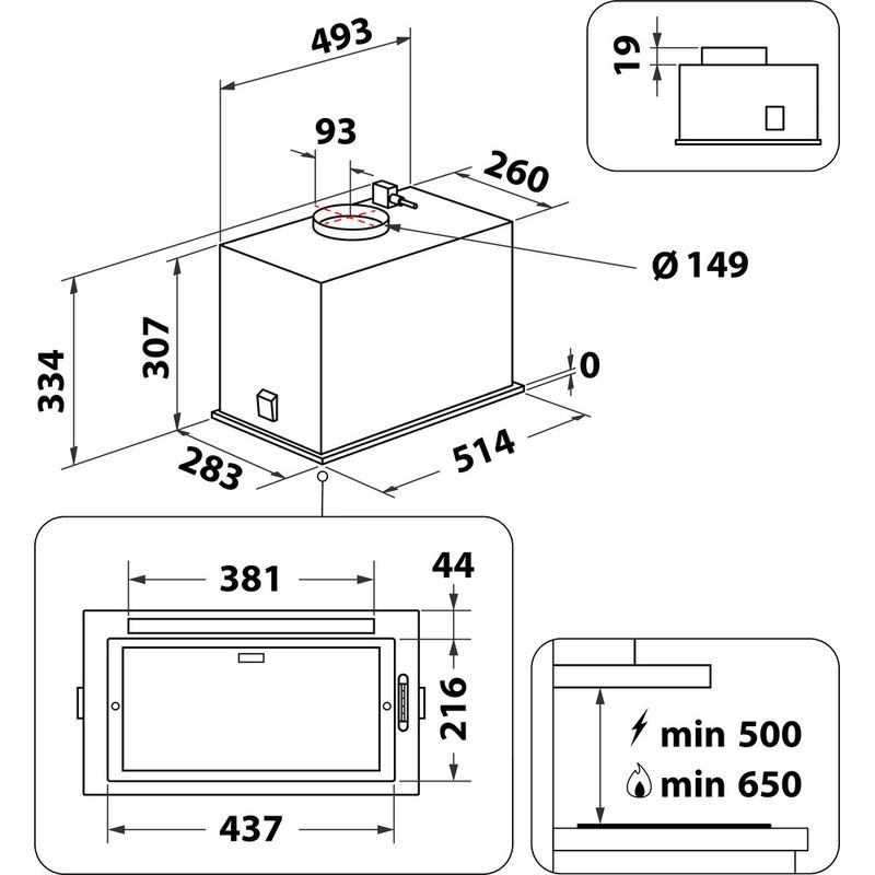 Whirlpool-Okap-Do-zabudowy-WCT3-63F-LTK-Czarny-Do-zabudowy-Elektroniczny-Technical-drawing
