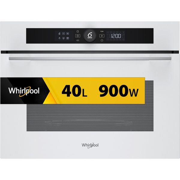 Whirlpool-Mikrofalowka-Do-zabudowy-WMW57DHMW-Biel-Elektroniczny-40-MW-Combi-900-Frontal