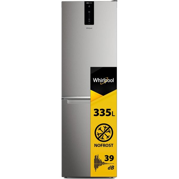 Whirlpool-Lodowka-z-zamrażarką-Wolnostojące-W7X-82O-OX-Optic-Inox-Dwudrzwiow-y-a-Perspective-open