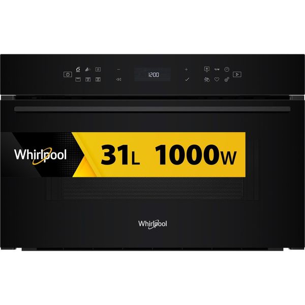 Whirlpool-Mikrofalowka-Do-zabudowy-WMD7O4TB-Czarny-Elektroniczny-31-MW---Grill-1000-Frontal