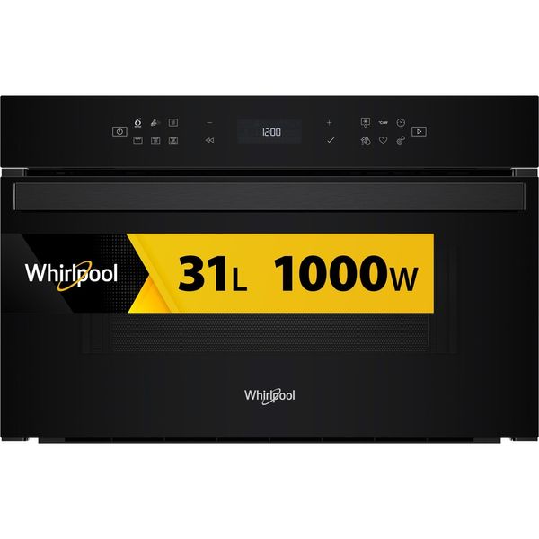 Whirlpool-Mikrofalowka-Do-zabudowy-WMD6O4TB-Czarny-Mechaniczny-31-MW---Grill-1000-Frontal