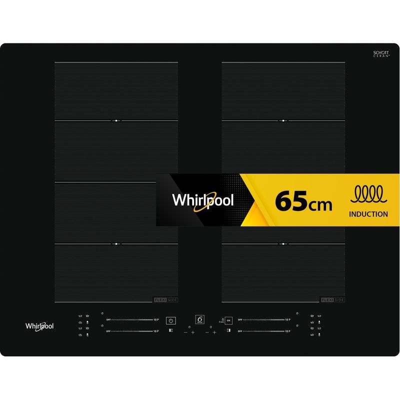 Whirlpool-Płyta-grzewcza-WF-S8865-NE-Czarny-Induction-vitroceramic-Frontal