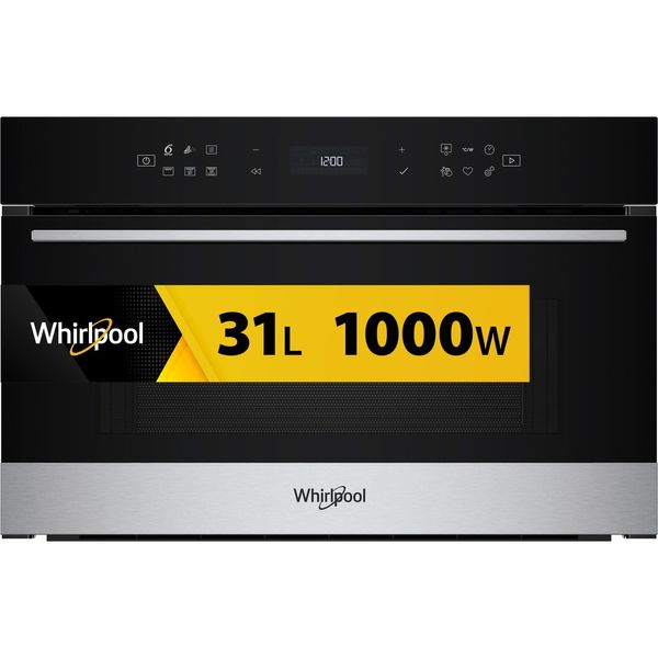 Whirlpool-Mikrofalowka-Do-zabudowy-WMD7O4TX-Stal-nierdzewna-Elektroniczny-31-MW---Grill-1000-Frontal