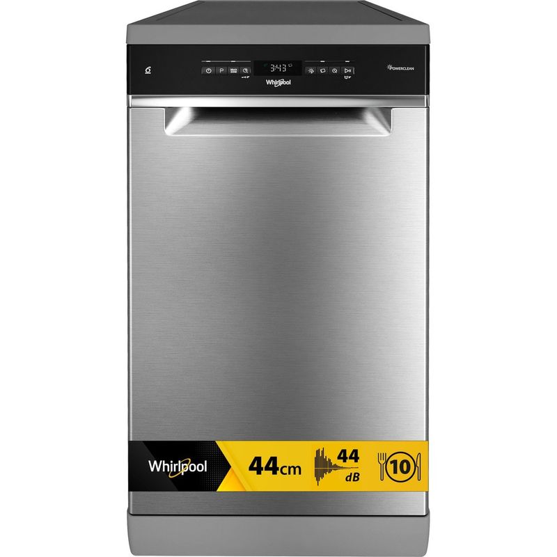 Whirlpool-Zmywarka-Wolnostojące-WSFO-3O34-PF-X-Wolnostojące-D-Frontal